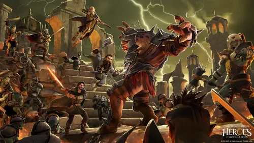 《指环王：中土英雄》游戏角色预告图