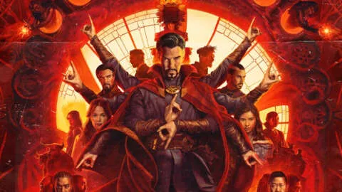 演员海莉·阿特维尔在《奇异博士：疯狂多元宇宙》中的剧照