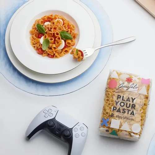 PlayStation Pasta包装与特色设计