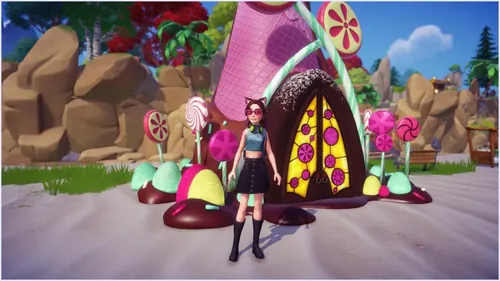Disney Dreamlight Valley 中 Vanellope 角色截图