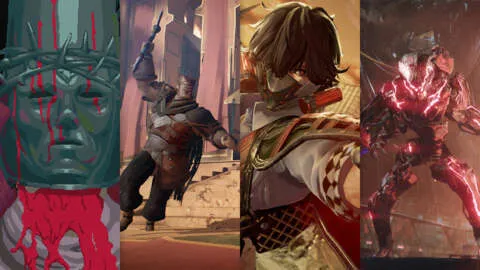 《Lies of P》中主角试图抚摸猫咪的场景