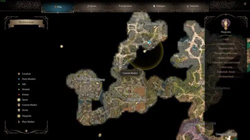 博德之门3中的Goblin Camp场景