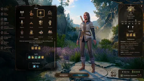 《博得之门3》神职士职业介绍