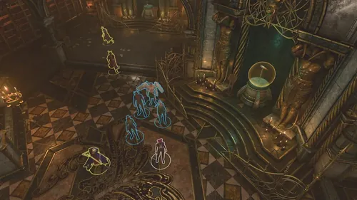 《博德之门3》游戏截图，角色场景