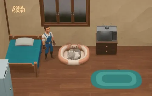 《珊瑚岛》游戏中的宠物