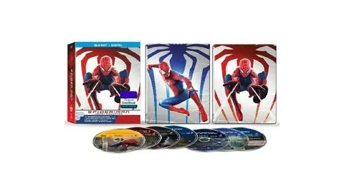蜘蛛侠钢铁收藏版蓝光套装封面图片