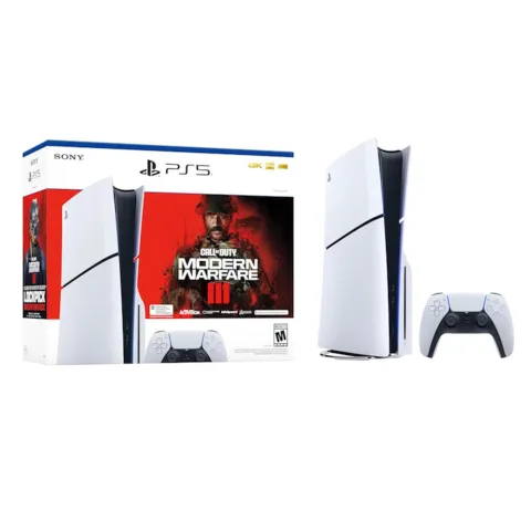 PlayStation 5 Slim光驱版与《使命召唤：现代战争3》礼包