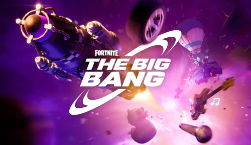 《堡垒之夜》“大爆炸”事件宣传图片