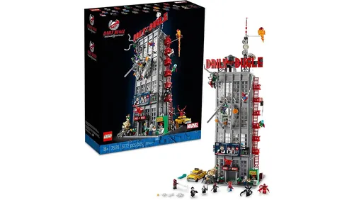 乐高漫威蜘蛛侠每日邮报大楼套装