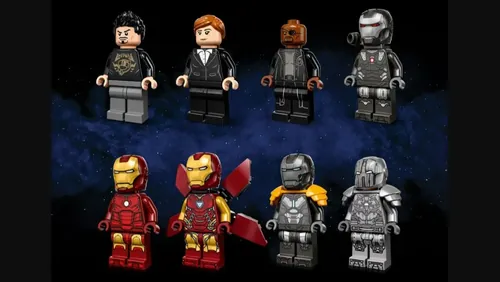 乐高钢铁侠军械库套装