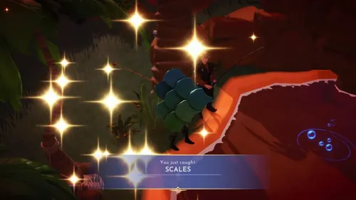 游戏中显示鱼鳞的截图