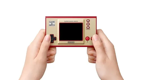 超级马里奥游戏手表实物图片