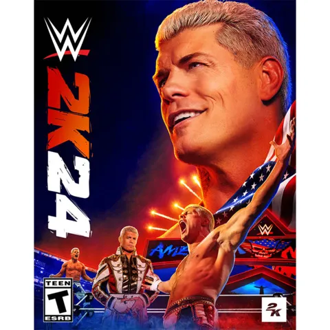 WWE 2K24游戏封面及宣传图