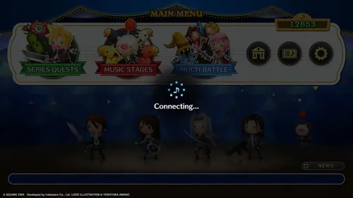 《最终幻想音律：终极之歌》游戏画面