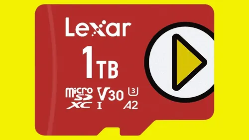 Lexar 1TB Micro SD卡，以及多款游戏设备