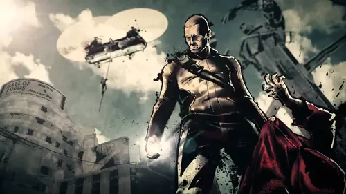 《Infamous》游戏封面及精彩画面