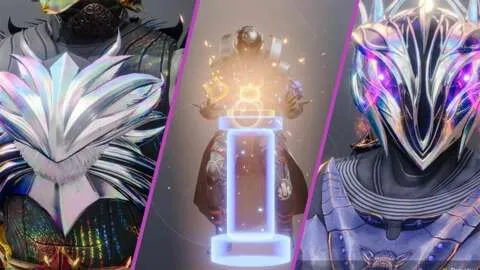 《命运2》更新截图，显示游戏界面与装备掉落