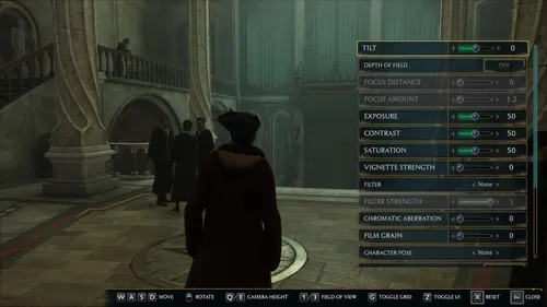 哈利波特：魔法觉醒游戏中的照片模式截图