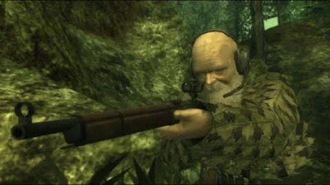 David Hayter作为Snake的经典形象