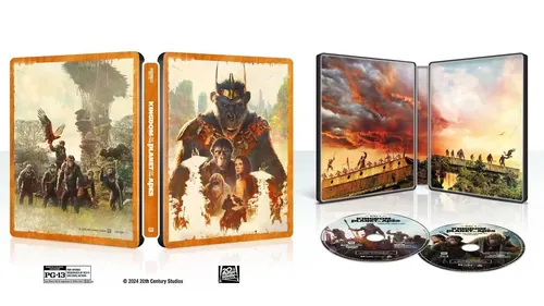 《猿族之星》海报及Blu-ray封面