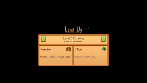 Stardew Valley技能选择