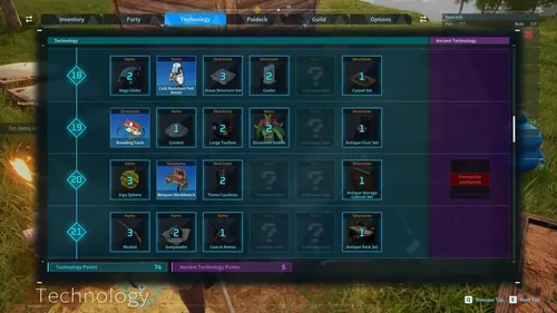 《Palworld》游戏截图，展示角色与游戏场景