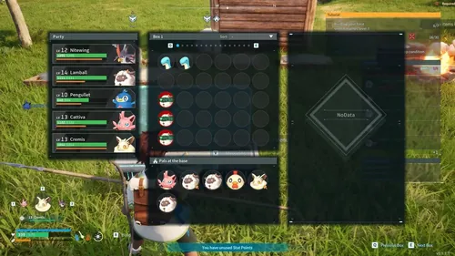 Palworld游戏中的伙伴宠物展示