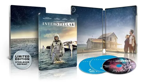 《星际穿越》4K钢铁封面限量版包装图片