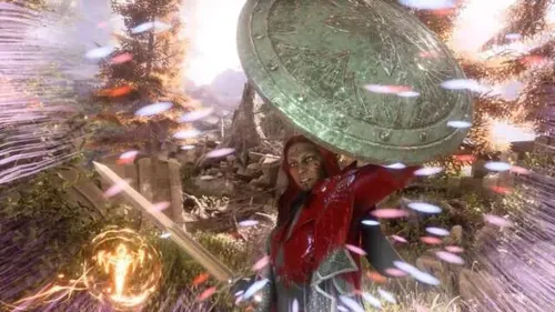 《龙腾世纪：面纱守卫》游戏宣传图