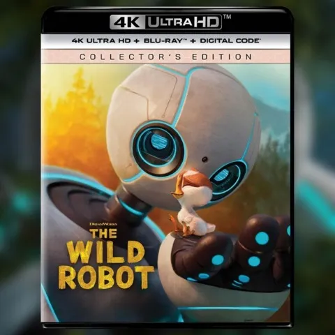 动画电影《狂野机器人》海报