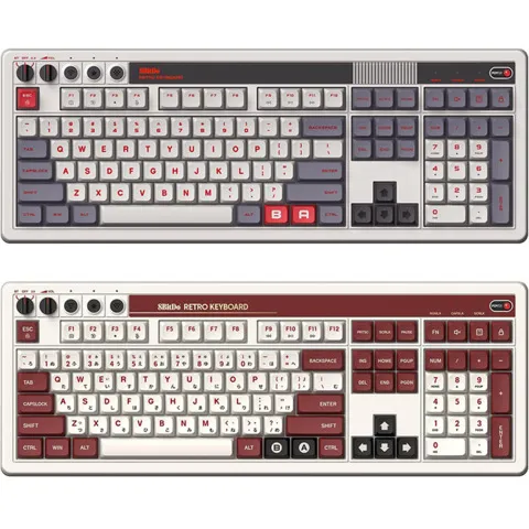 8BitDo 全尺寸复古机械键盘外观