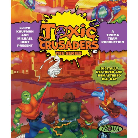 Toxic Crusaders 经典动画海报