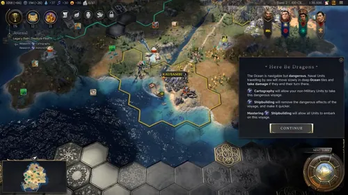 文明VII海洋探索场景截图