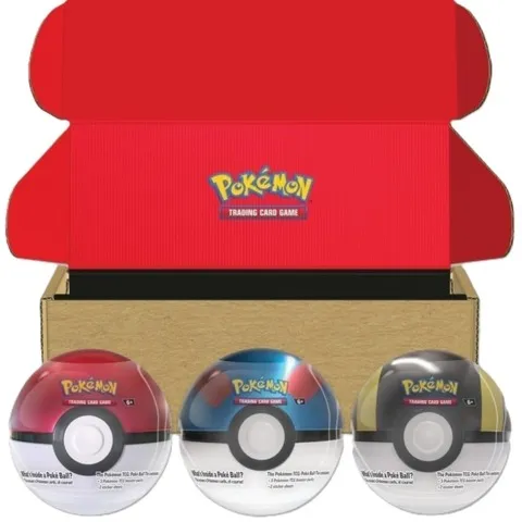 宝可梦卡牌Poke Ball铁盒