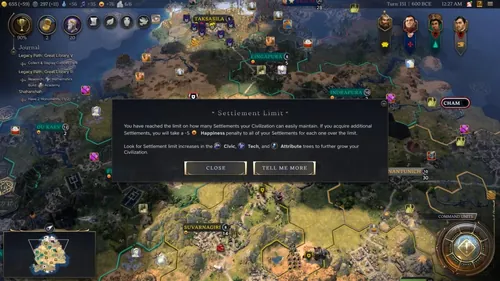 文明7游戏界面截图