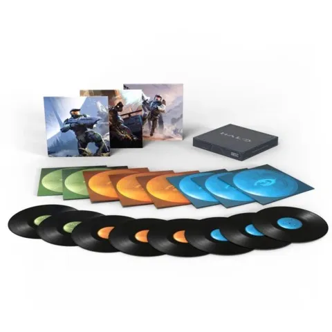 《光环》系列黑胶原声大碟套装展示