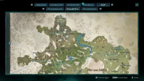 艾伏沃德游戏中的翡翠阶梯地图截图