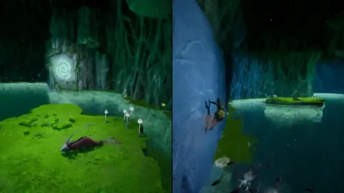 游戏《分裂幻想：地下世界》截图，展现丰富的场景与角色