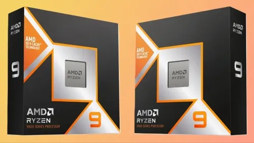 AMD Radeon RX 9070 及 Ryzen 9 9950X3D 处理器