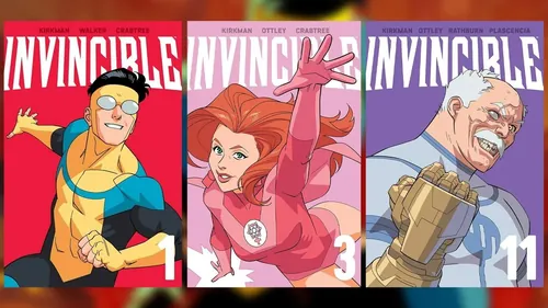 《无敌》漫画封面插图