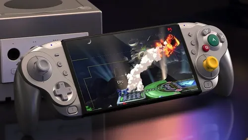 Nintendo Switch 复古风格GameCube控制器