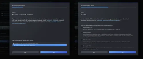 Steam新增辅助支持功能示意图