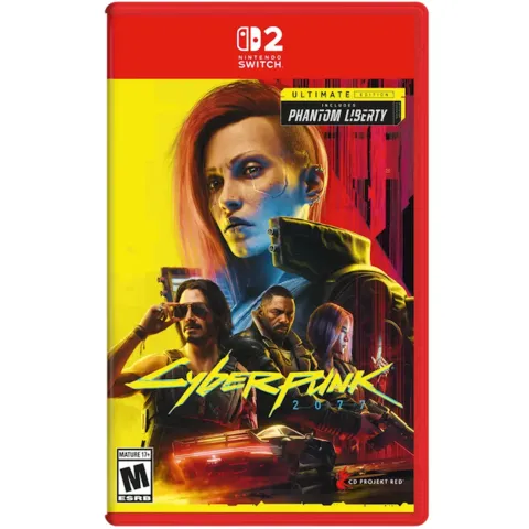 《赛博朋克2077：终极版》Switch 2封面图