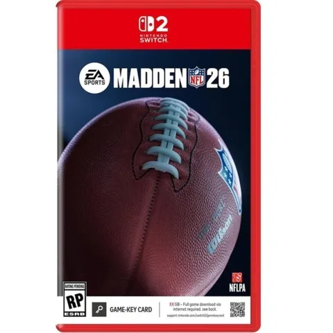 《Madden NFL 26》游戏封面图片