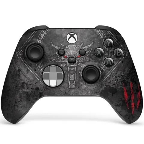 《巫师3》十周年限定版Xbox游戏手柄