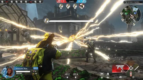 Killer Inn 游戏宣传图，展示神秘庄园背景及角色