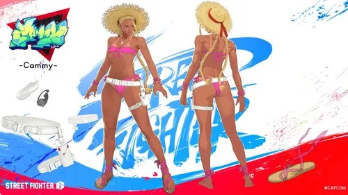 《街头霸王6》角色和宣传图片