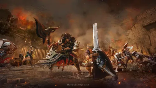 《黑色沙漠》游戏截图