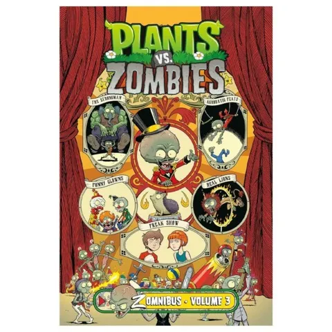 《植物大战僵尸》漫画第三卷封面