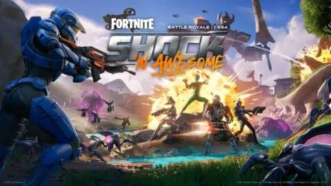 Fortnite游戏截图，显示一些游戏物品